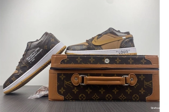 1 CASE) O-W WHITE-LouiV (WITH Top Low JORDAN AIR -LouiV 0521